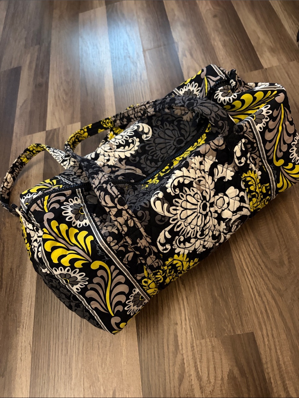 Vera Bradley Duffel Floral Quilted